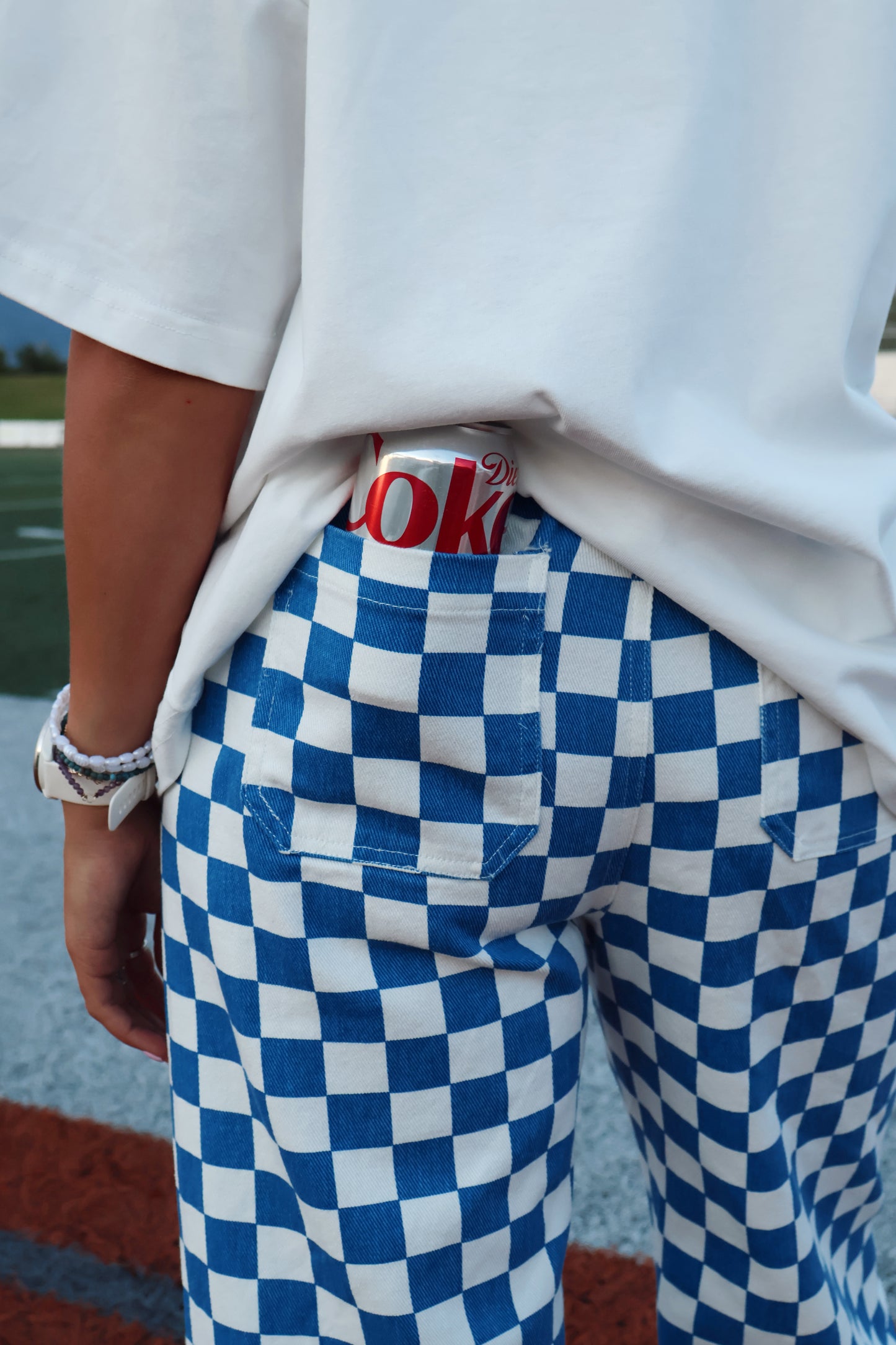 End Zone Pants in Red