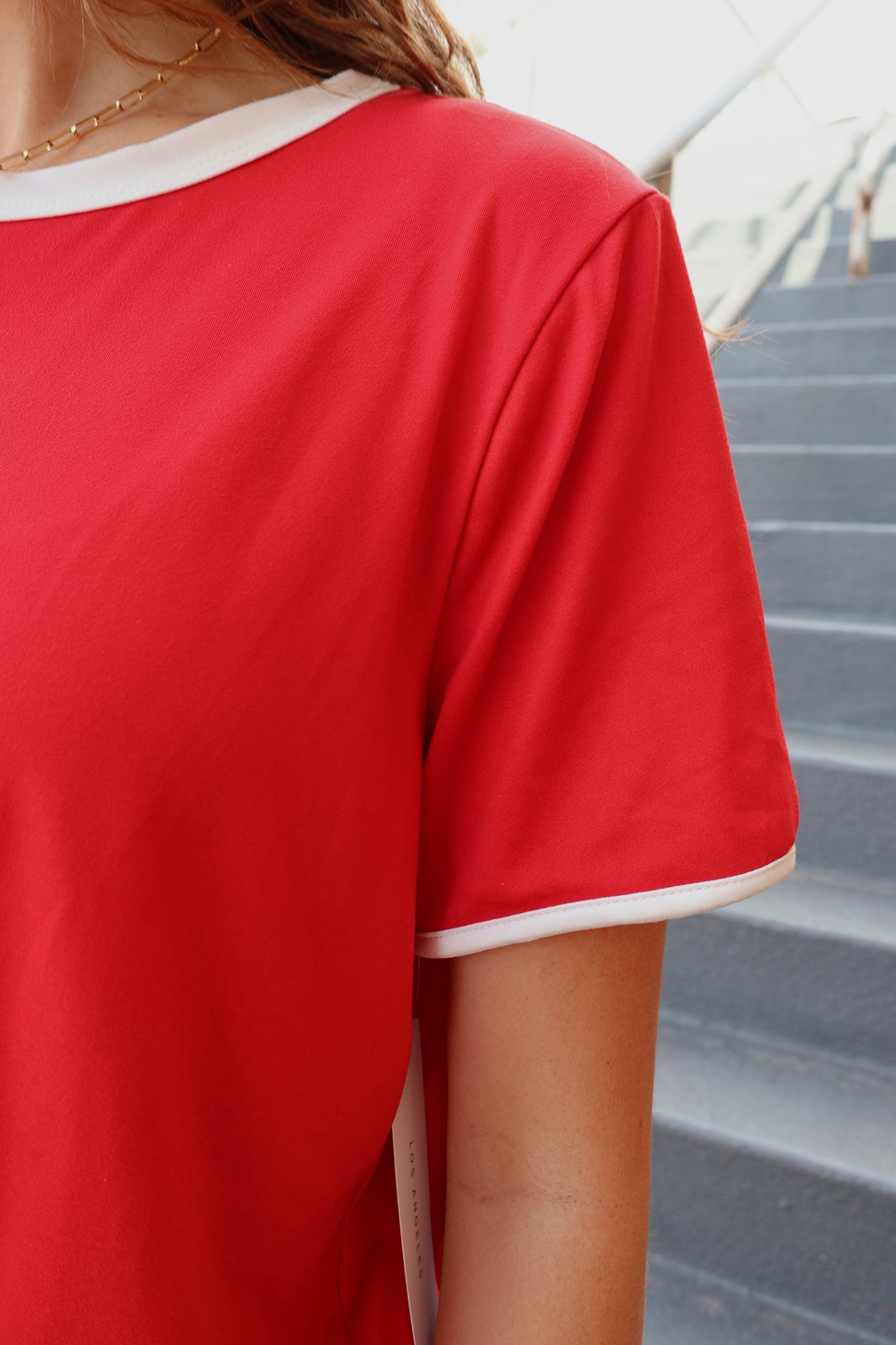 Skort Yardage Set in Red