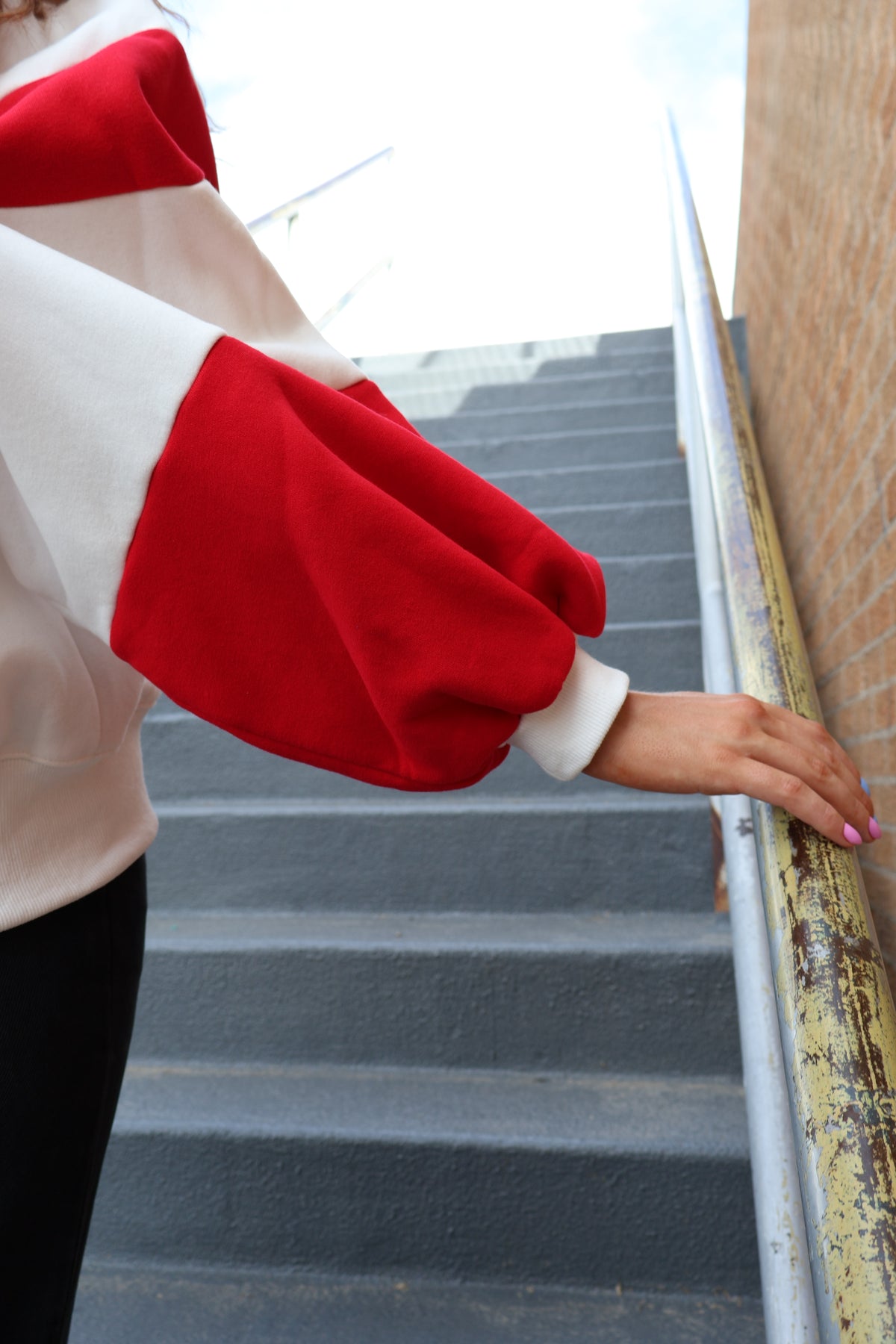 Fourth Quarter Pullover in Red