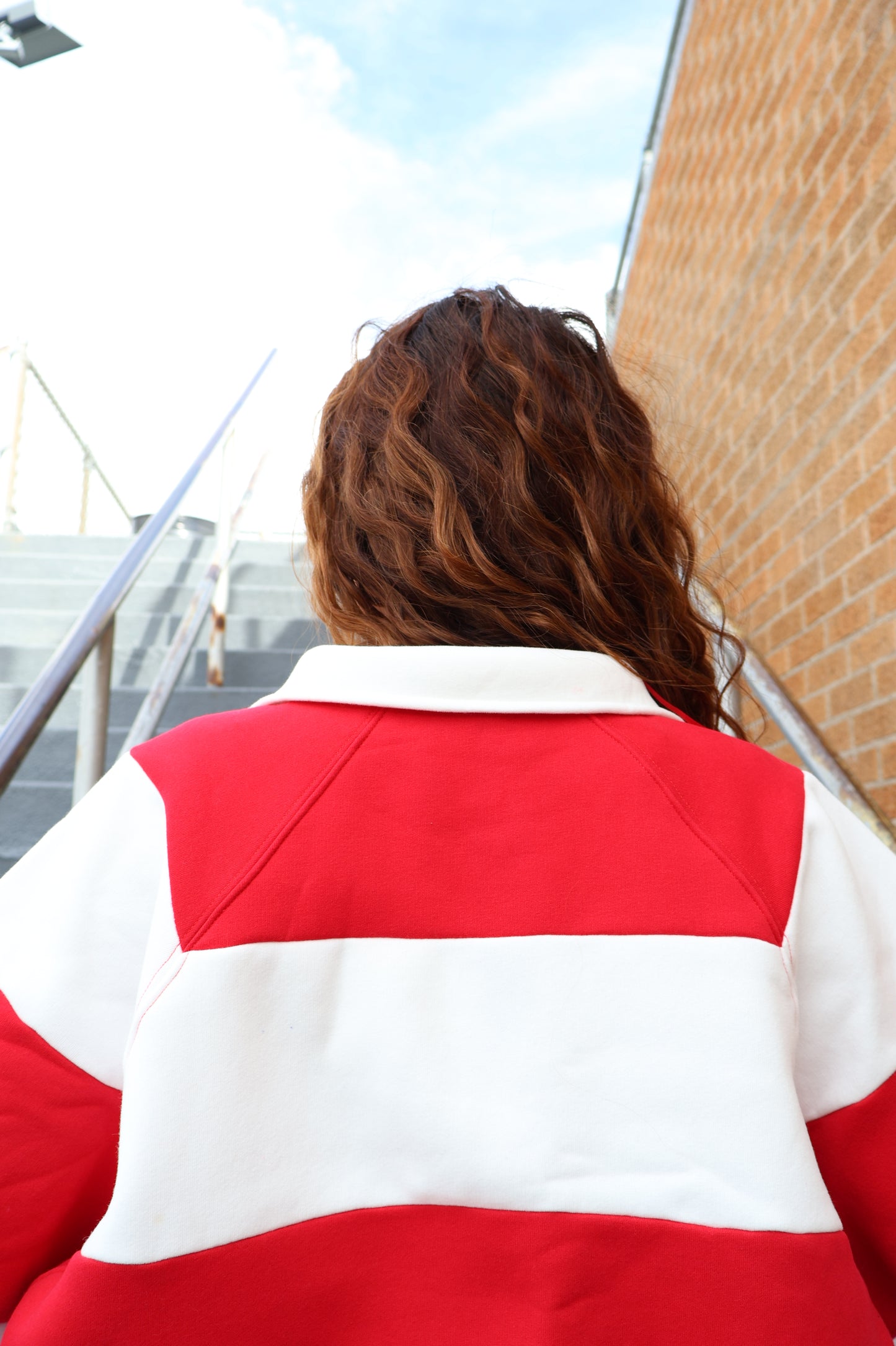 Fourth Quarter Pullover in Red